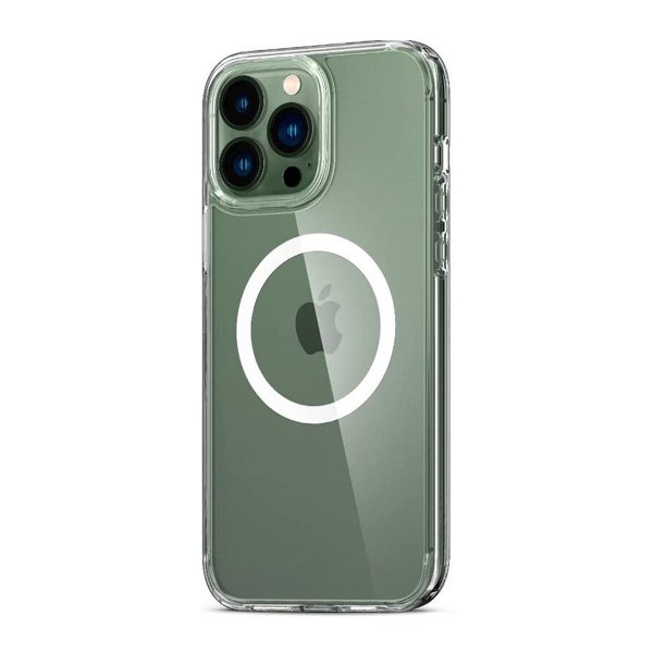 iPhone 11 Pro Max Deksel TPU MagSafe Støtsikker Transparent