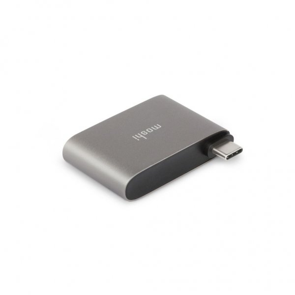 Moshi USB-C to Dual USB-A Adapter Titanium Gray