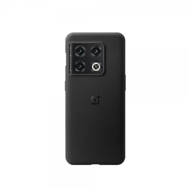 OnePlus 10 Pro Original Deksel Sandstone Bumper Case Svart