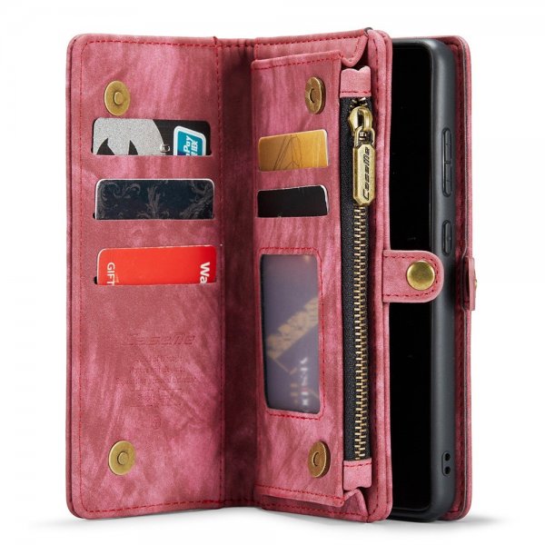 CaseMe Samsung Galaxy S20 Etui 008 Series Avtakbart Deksel Rød