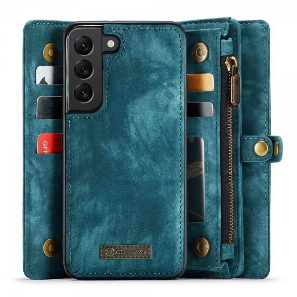 CaseMe Samsung Galaxy S21 Etui 008 Series Avtakbart Deksel Petrol