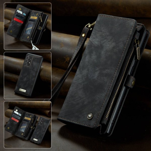 CaseMe Samsung Galaxy A32 5G Etui 008 Series Avtakbart Deksel Svart