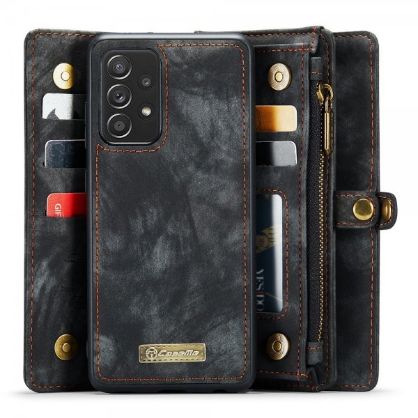 CaseMe Samsung Galaxy A53 5G Etui 008 Series Avtakbart Deksel Svart