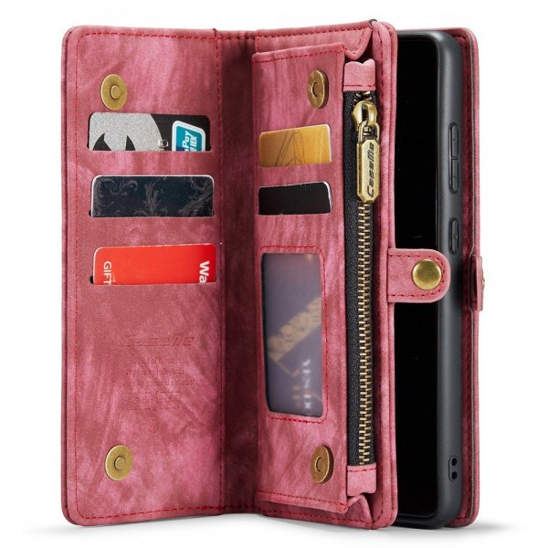 CaseMe Samsung Galaxy A53 5G Etui 008 Series Avtakbart Deksel Rød