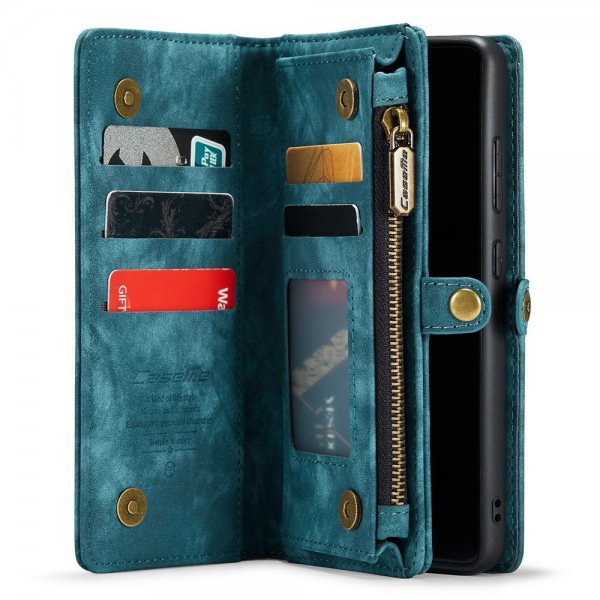 CaseMe Samsung Galaxy S22 Etui 008 Series Avtakbart Deksel Petrol
