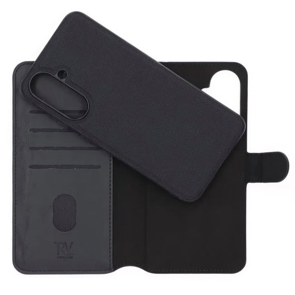 Rvelon Samsung Galaxy A56 Etui Detachable Wallet Case Svart