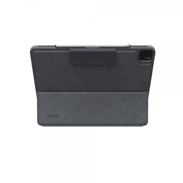 Zagg iPad Pro 12.9 (gen 4/5/6) Etui med tastatur Pro Keys Nordic Charcoal