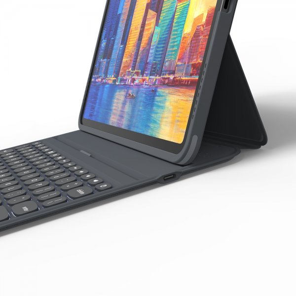 Zagg iPad Air 10.9 (gen 4/5)/iPad Pro 11 (gen 2/3/4) Etui med tastatur Pro Keys Nordic