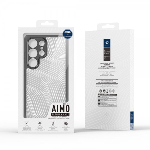 Dux Ducis Samsung Galaxy S25 Ultra Deksel Aimo Series Svart