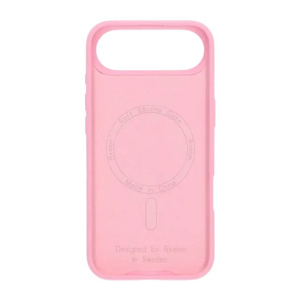 Rvelon iPhone Air Deksel Silikon MagSafe Rosa