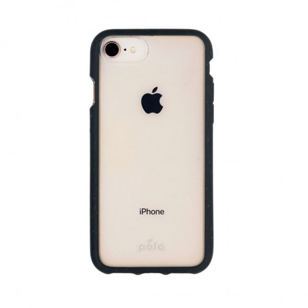 Pela iPhone 7/8/SE Skal Eco Friendly Clear Svart