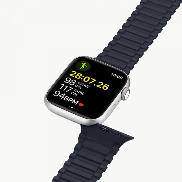 Dux Ducis Apple Watch 44/45/46/Ultra 49mm Armbånd Armor Blå