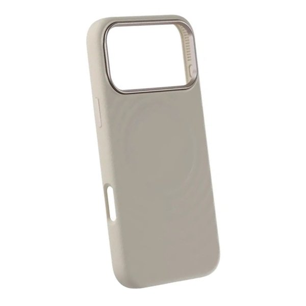 iPhone 17 Pro Max Deksel Silikon MagSafe Beige