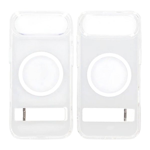 Rvelon iPhone Air Deksel med Stativ Transparent