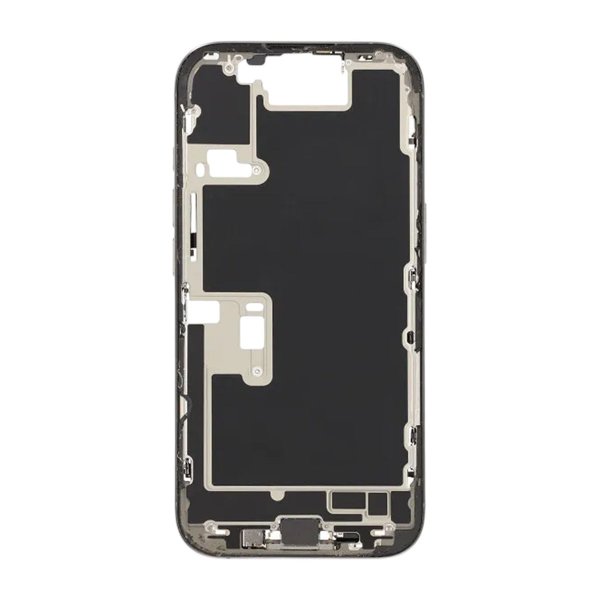 Midtramme med smådeler for iPhone 16 Pro - naturlig titan OEM