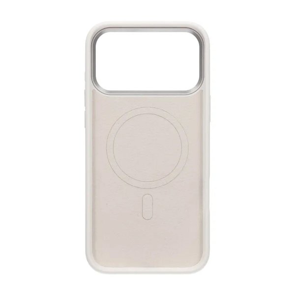 iPhone 17 Pro Max Deksel Silikon MagSafe Hvit