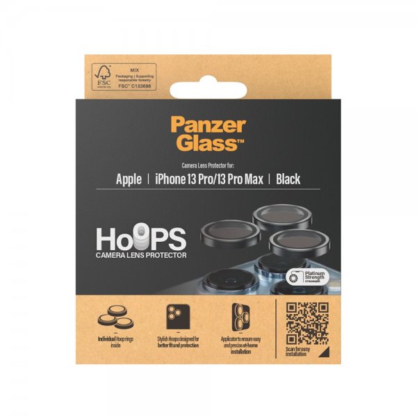 PanzerGlass iPhone 13 Pro/iPhone 13 Pro Max Kamerabeskytter Hoops