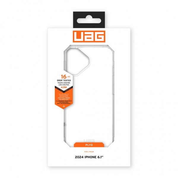 Urban Armor Gear (UAG) iPhone 16 Deksel Plyo Ice