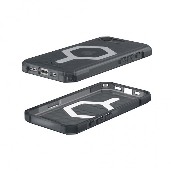 Urban Armor Gear (UAG) iPhone 16e/17e Deksel Essential Armor MagSafe Ash