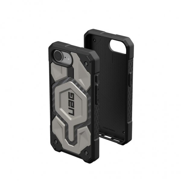 Urban Armor Gear (UAG) iPhone 16e/17e Deksel Monarch Pro MagSafe Titanium