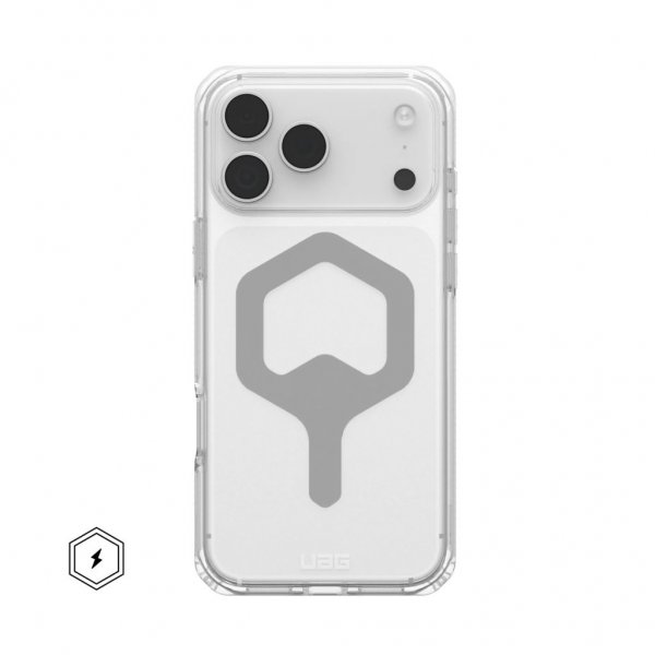 Urban Armor Gear (UAG) iPhone 17 Pro Max Deksel Plyo MagSafe Ice Sølv