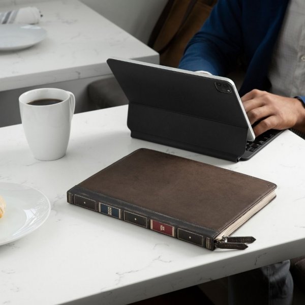 Twelve South iPad Pro 11 (gen 2/3/4) Etui BookBook Cover Vol. 2 Brun