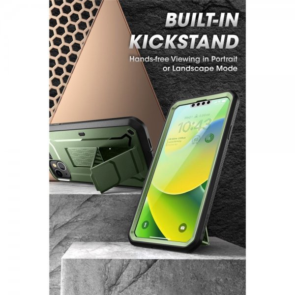 Supcase iPhone 14 Plus Deksel UB Pro Grønn
