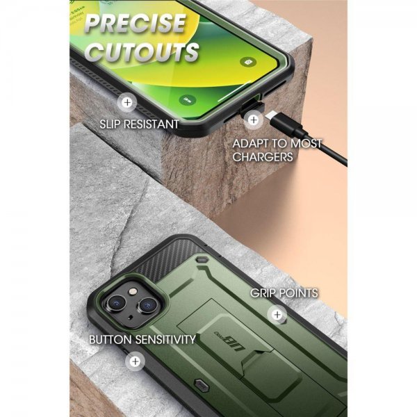 Supcase iPhone 14 Plus Deksel UB Pro Grønn
