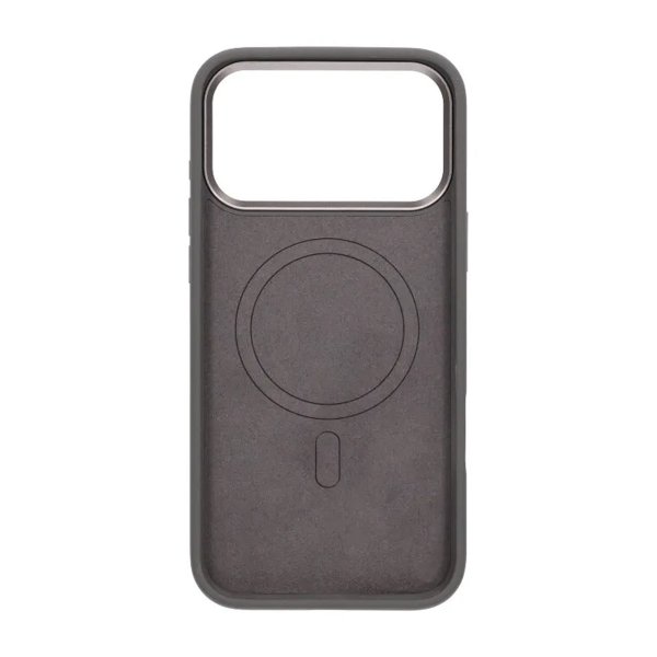 iPhone 17 Pro Max Deksel Silikon MagSafe Grå