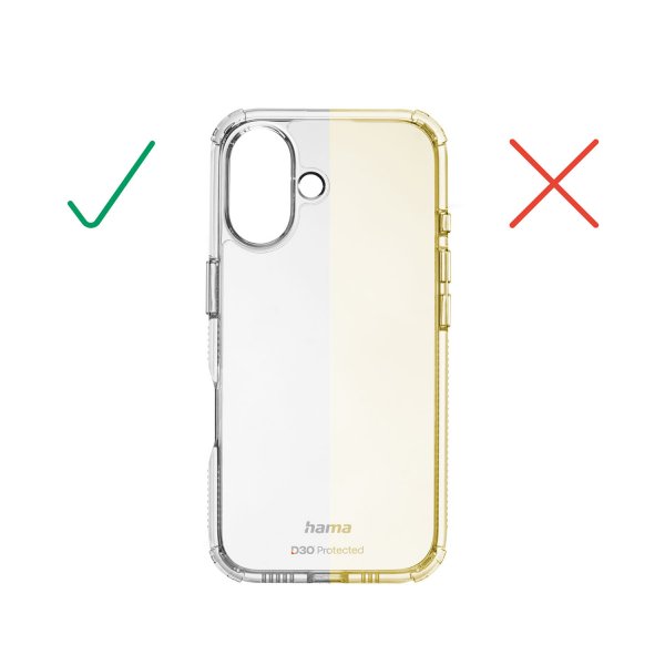 Hama iPhone 16e/17e Deksel Extreme Protect Transparent