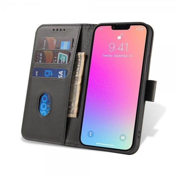 Nothing Phone (1) Etui med Kortlomme Svart
