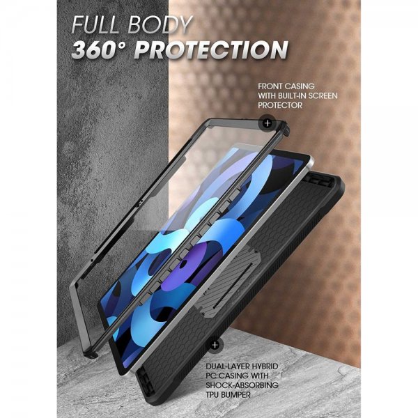 Supcase iPad 10.9 (gen 10)/iPad 11 (A16) Deksel UB Pro Svart
