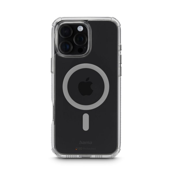 Hama iPhone 16 Pro Max Deksel Extreme Protect MagLine Transparent