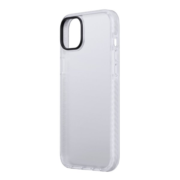 iPhone 15 Plus Deksel Støtsikker TPU Hvit
