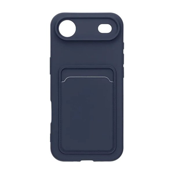 iPhone Air Deksel Kortholder Blå