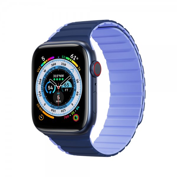 Dux Ducis Apple Watch 38/40/41/42mm Armbånd LD Series Blå Lilla