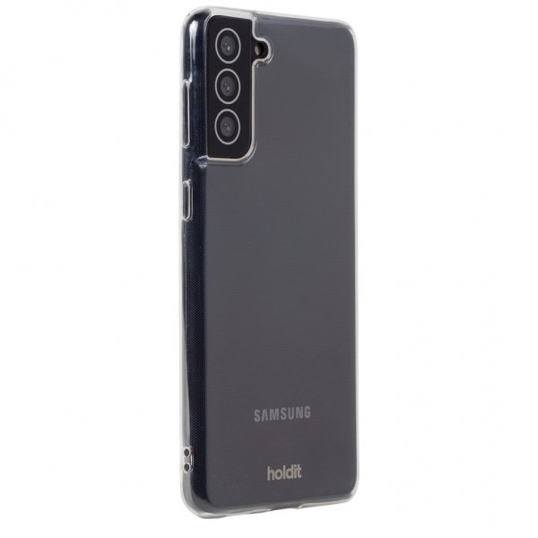 holdit Samsung Galaxy S21 Plus Deksel Transparent TPU Klar