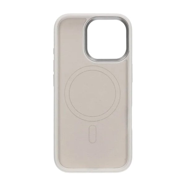 iPhone 17 Deksel Silikon MagSafe Hvit