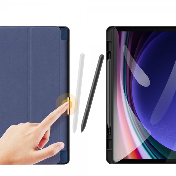 Dux Ducis Samsung Galaxy Tab S9 FE/S10 FE/S10 Lite Etui Domo Series Blå