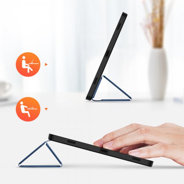Dux Ducis Samsung Galaxy Tab S9 FE/S10 FE/S10 Lite Etui Domo Series Blå