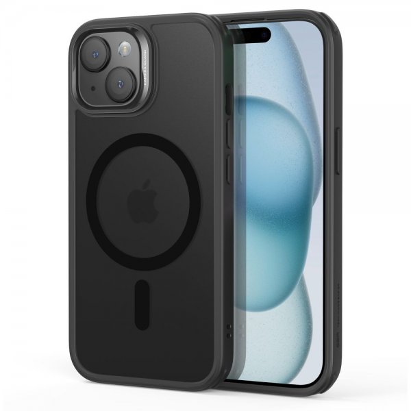 ESR iPhone 15 Deksel Classic Hybrid HaloLock Svart