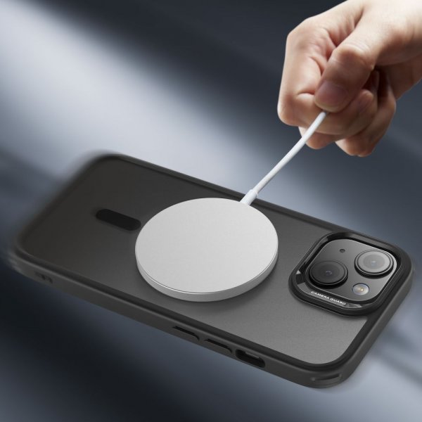 ESR iPhone 15 Deksel Classic Hybrid HaloLock Svart
