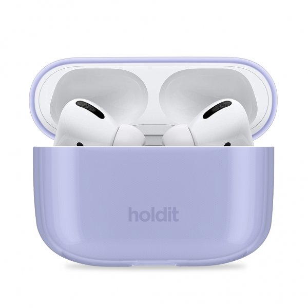 holdit AirPods Pro/AirPods Pro 2 Deksel Seethru Lavender