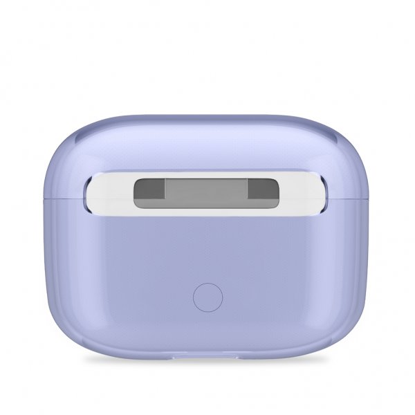 holdit AirPods Pro/AirPods Pro 2 Deksel Seethru Lavender
