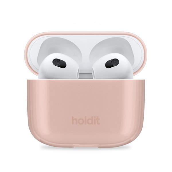 holdit AirPods 3 Deksel Seethru Blush Pink