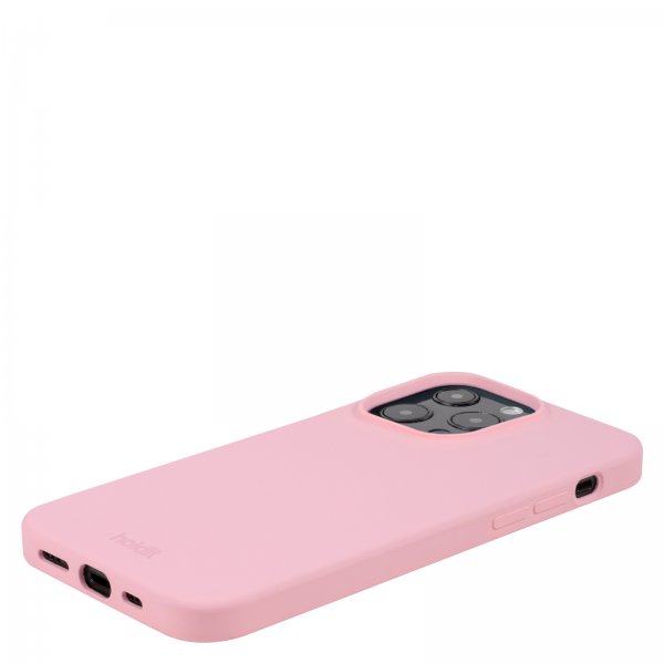 holdit iPhone 13 Pro Deksel Silikon Pink
