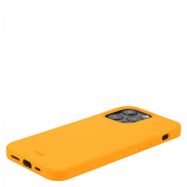 holdit iPhone 14 Pro Max Deksel Silikon Orange Juice