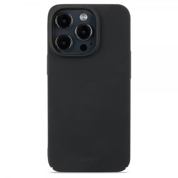 holdit iPhone 15 Pro Deksel Slim Case Svart