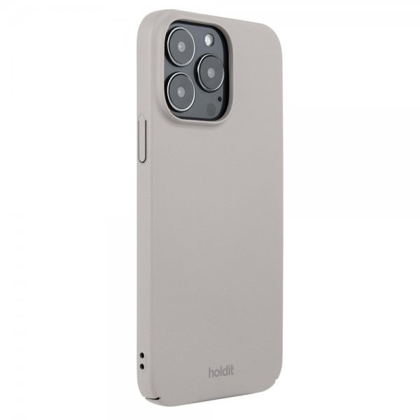 holdit iPhone 15 Pro Max Deksel Slim Case Taupe