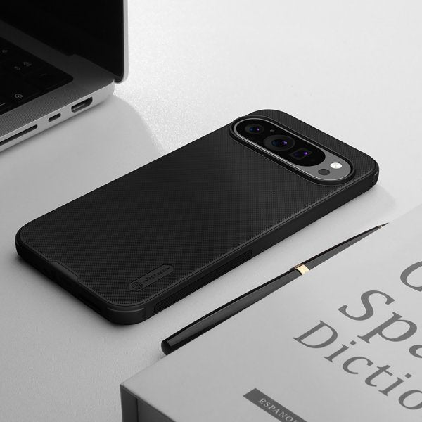 Nillkin Google Pixel 9/Pixel 9 Pro Deksel Super Frosted Shield Pro MagSafe Svart